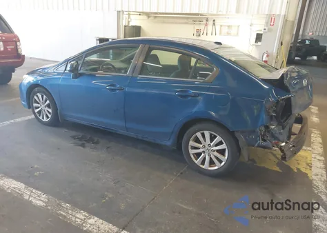 2012 Honda Civic Ex-L from USA, damaged, VIN 2HGFB2F97CH548651